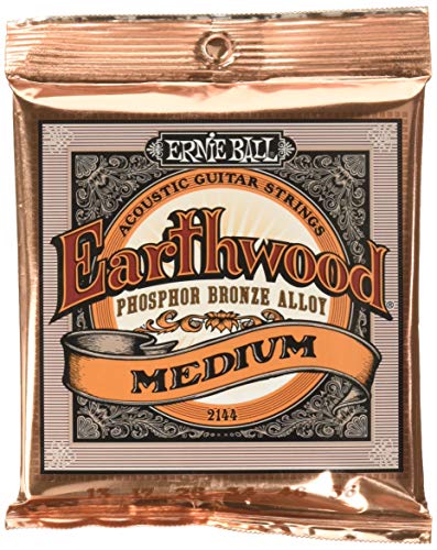 Ernie Ball Earthwood Phosphor Bronze Medium (13-56) Acoustic Guitar Strings (P02144)