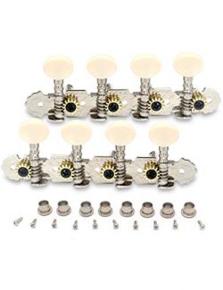 Metallor Guitar Machine Heads Tuning Pegs Keys for Mandolin Banjo and 8 String Guitars Instrumen ...