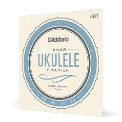 D’Addario EJ87T Titanium Ukulele Strings, Tenor