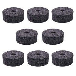 8 Pcs Cymbal Felt Washer Set, Drum Cymbal Felt Pads Set, Replacement Parts Accessories, Cymbal W ...