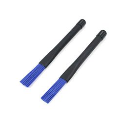 FarBoat 2Pcs Drum Brush Retractable Nylon Drum Brushes Wire Drum Sticks Percussion Tool