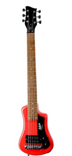 Hofner CT Series Shorty Mini Electric Guitar; Red