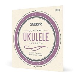 D’Addario EJ88C Nyltech Ukulele Strings, Concert