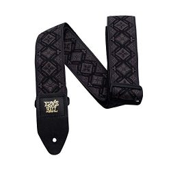 Ernie Ball Regal Black Jacquard Guitar Strap