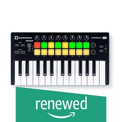 Novation Launchkey Mini MK2 Ableton Logic MIDI 25-Key Controller (Renewed)