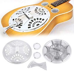 Bnineteenteam Dobro Resonator Guitar Full Set Replacement Part，6-in-1 Set Resonator Guitar Repl ...