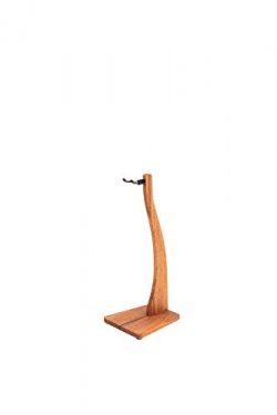 Zither Wooden Ukulele or Mandolin Stand – Handcrafted Solid Mahogany Wood Floor Stands, Ma ...