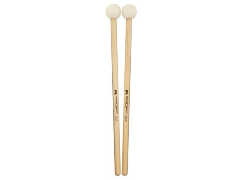 Meinl Stick & Brush Drum Set Mallets With Hard Felt Head & 5A American Hickory Handle &# ...