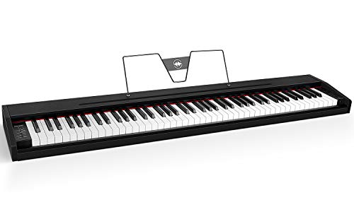 Best Choice Products 61-key Beginners Complete Electronic Keyboard Piano  Set W/ Lcd Screen, Lighted Keys - Black : Target