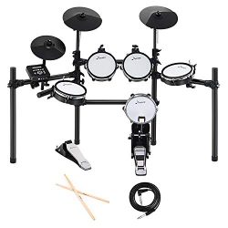 Donner DED-200 Electric Drum Set Kit Electronic with 5 Drums 3 Cymble, Electric Drum, Audio Line ...