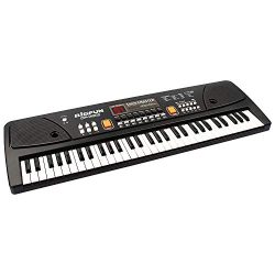 aPerfectLife keyboard piano, 61 Keys Piano Keyboard Multifunction Portable Piano Electronic Keyb ...