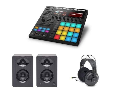 Native Insturments Maschine MK3 Performer Package with Headphones and Studio Monitors