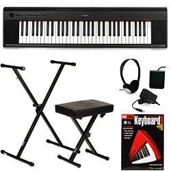 Yamaha Piaggero NP-12 Essential Keyboard Bundle